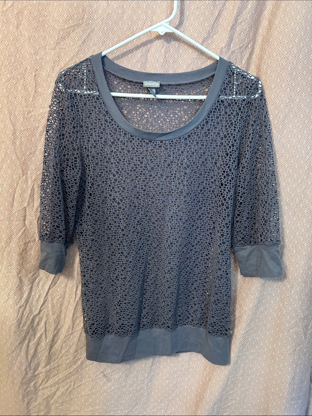 Vanity Women’s Top Grey Medium